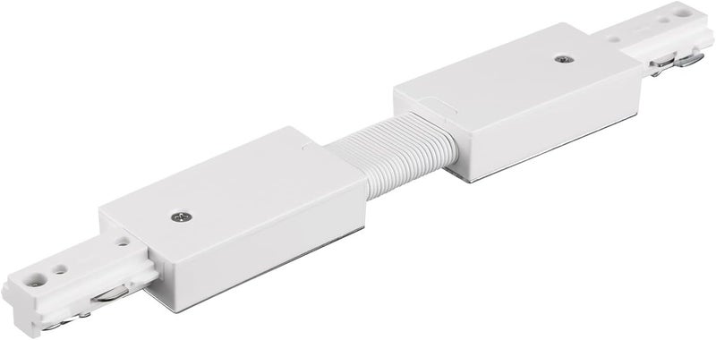 LEONLITE H Track Flexible Connector, Single Circuit 3-Wire-1 Lighting Kit, UL Listed, Flame Retardant Material, for H System, White - Image 1